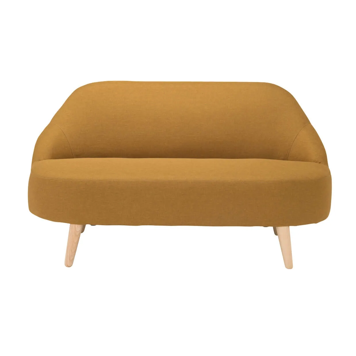 ソファ1637B 2人掛けイエロー - 2