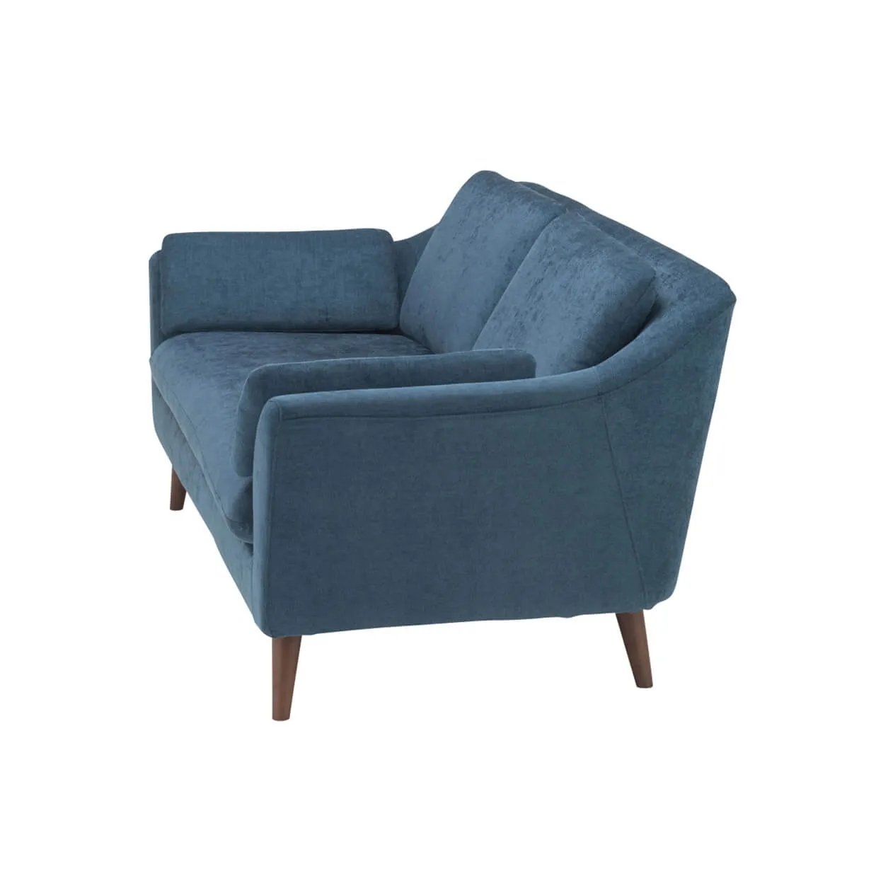 ソファTD7903 3人掛けブルー - 3