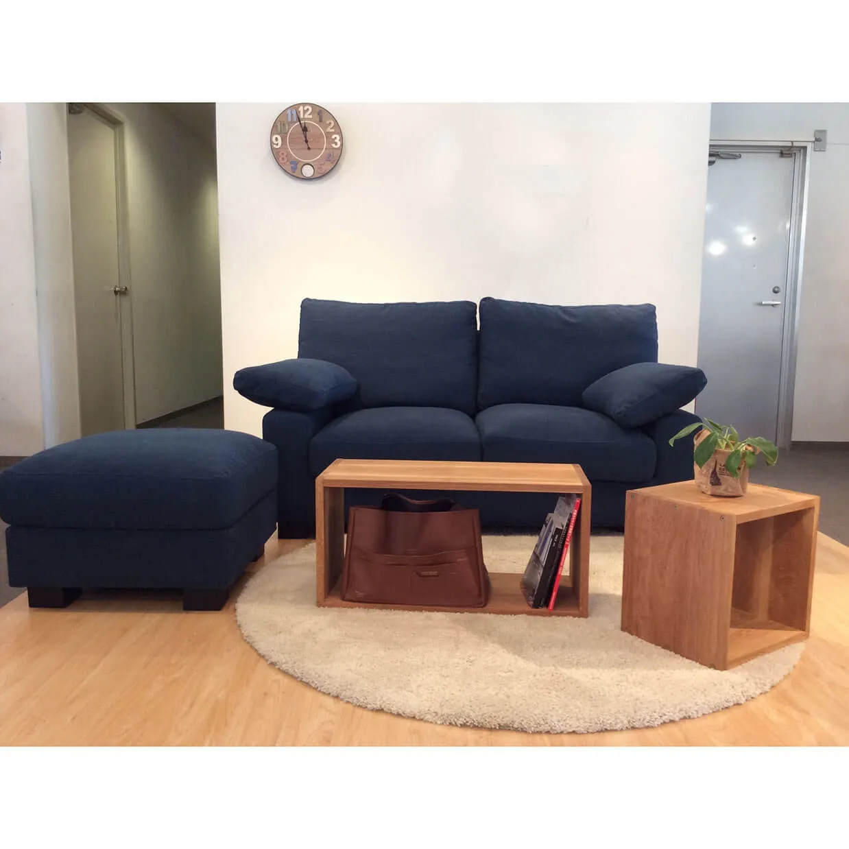 ソファTD9810 2人掛けセット（オットマン付き）【送料・開梱... - 6