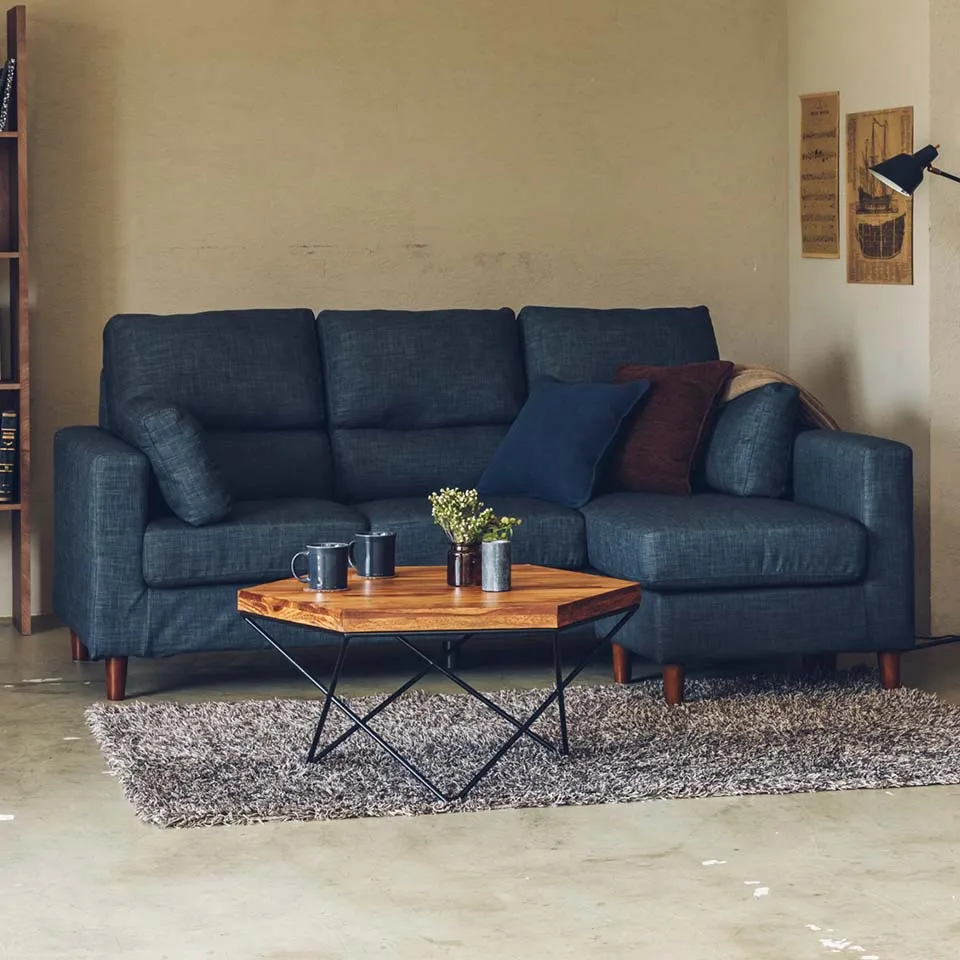 ソファHY17451B23ダークブルー