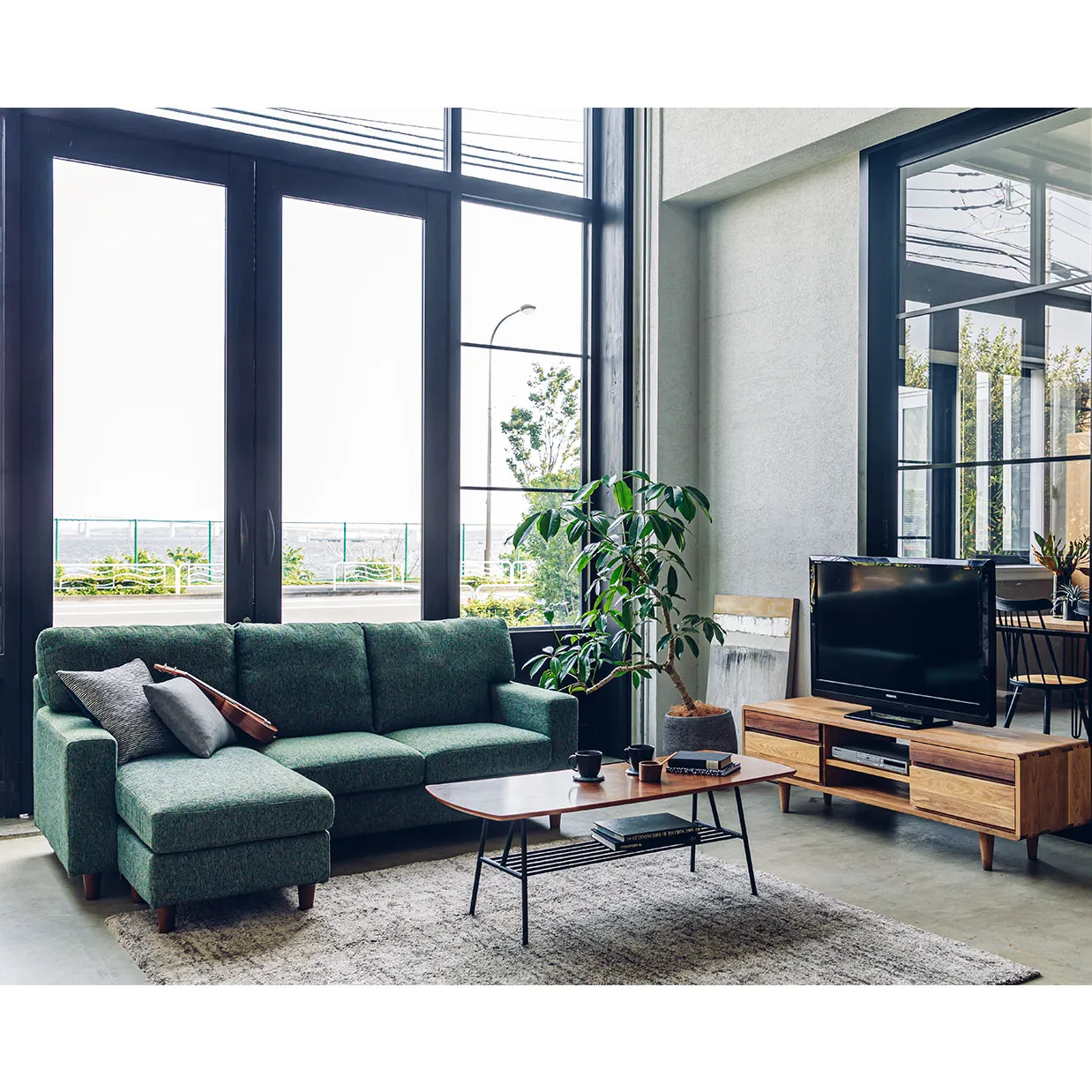 ソファHY0061ライトグリーン - 6