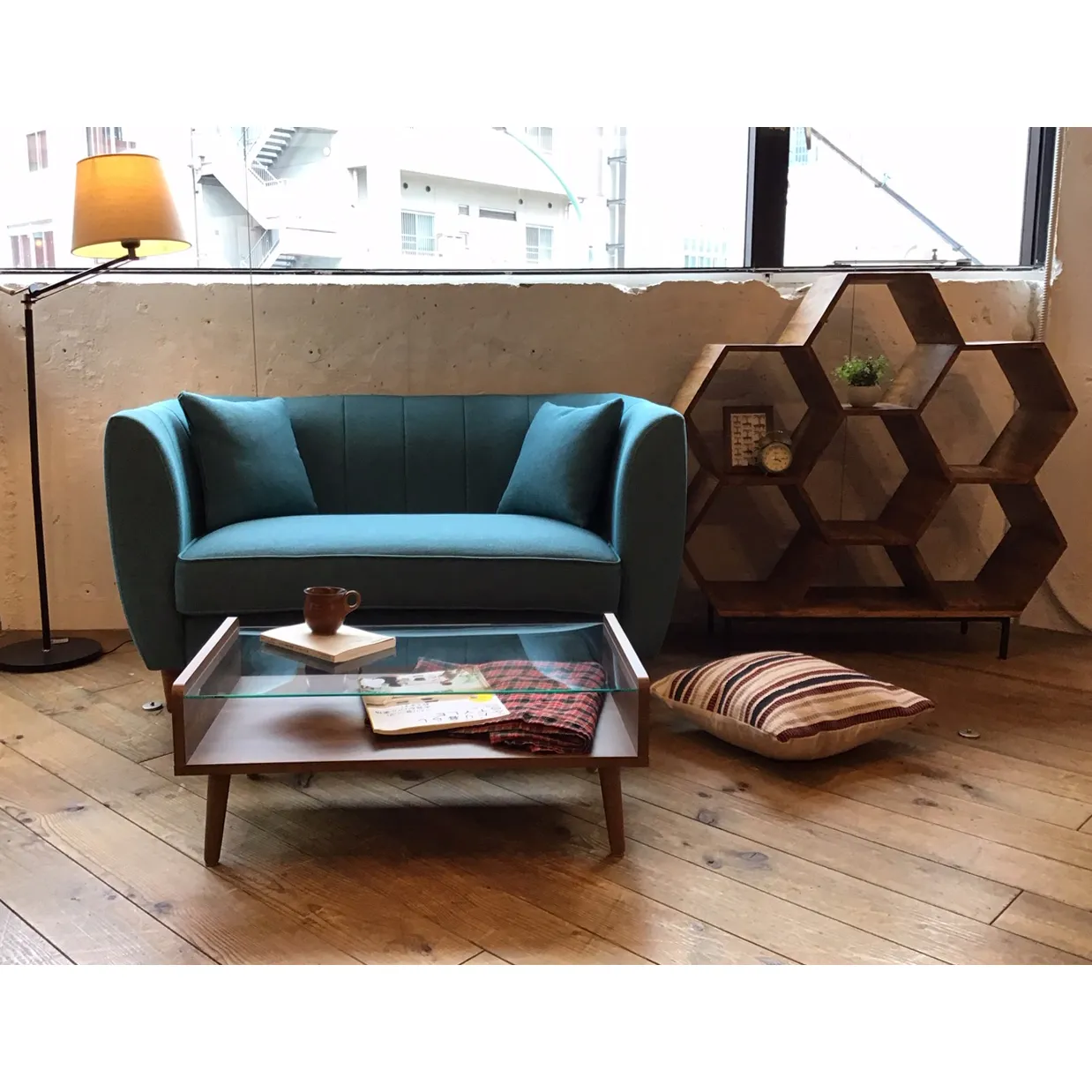 ソファ18037ブルー - 6