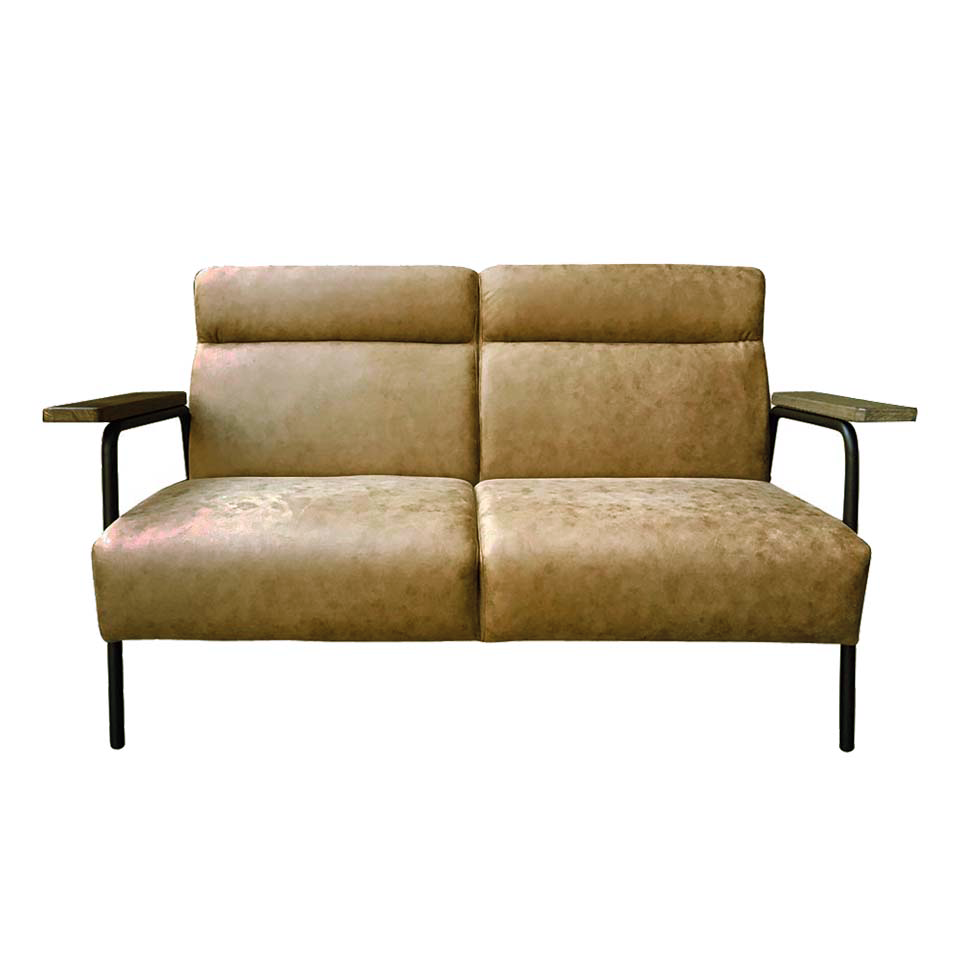 ソファNC728A 2人掛けライトブラウン