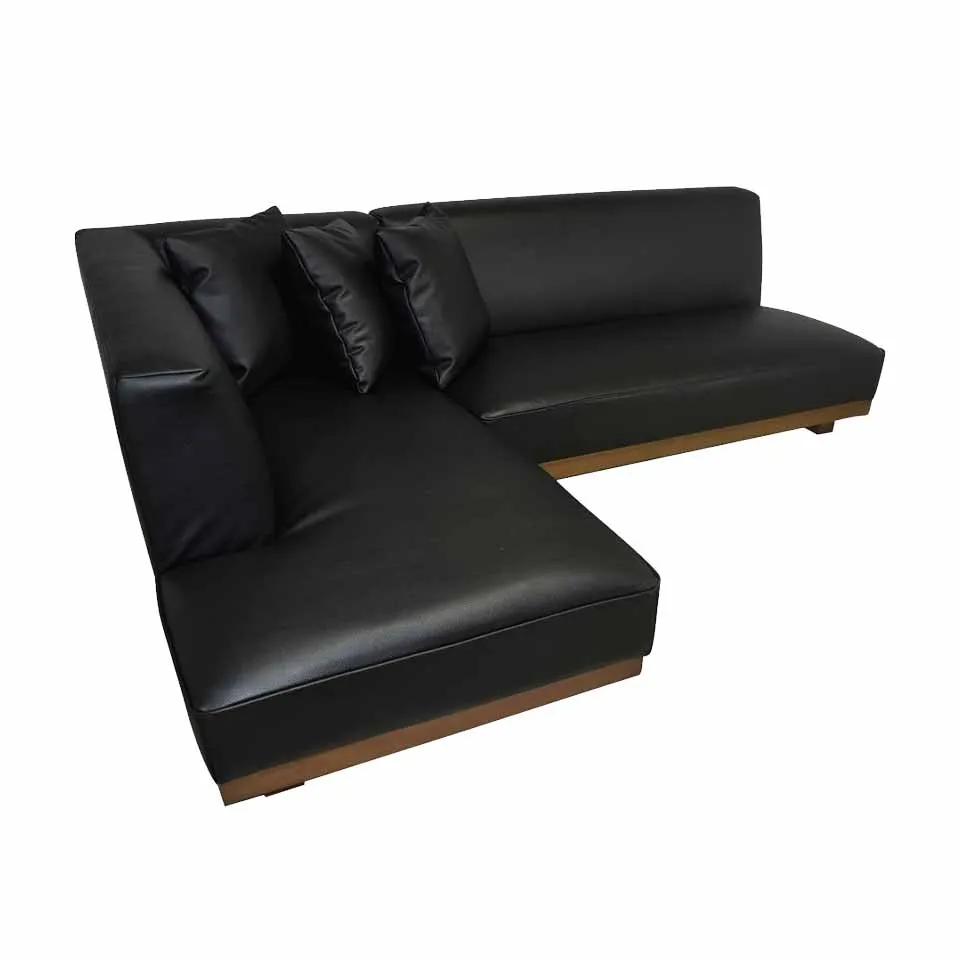 ソファYU9197ブラック - 4