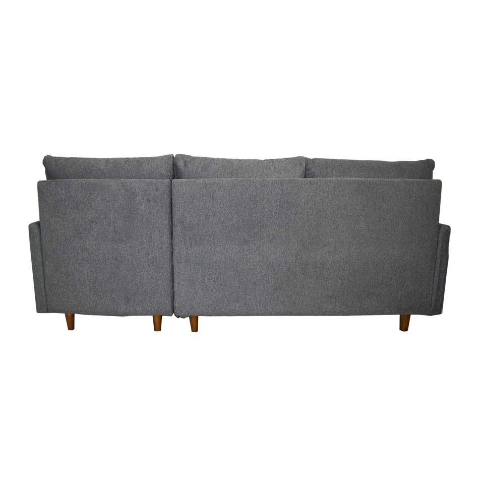 カウチソファMILOグレー - 6