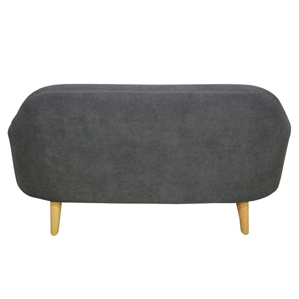 ソファ1637B 2人掛けNEWグレー - 4