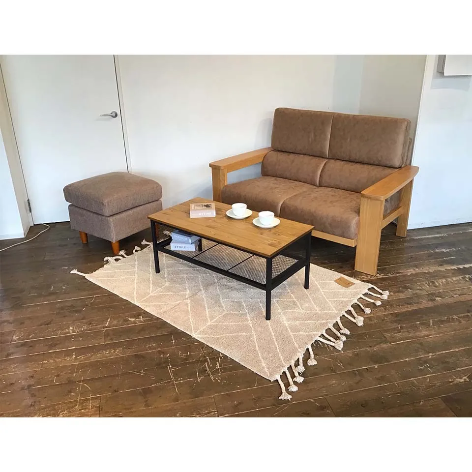 ソファNC779 2人掛けライトブラウン/... - 5