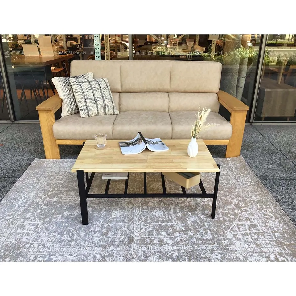 ソファNC779 3人掛けベージュ/ナチュラル - 6