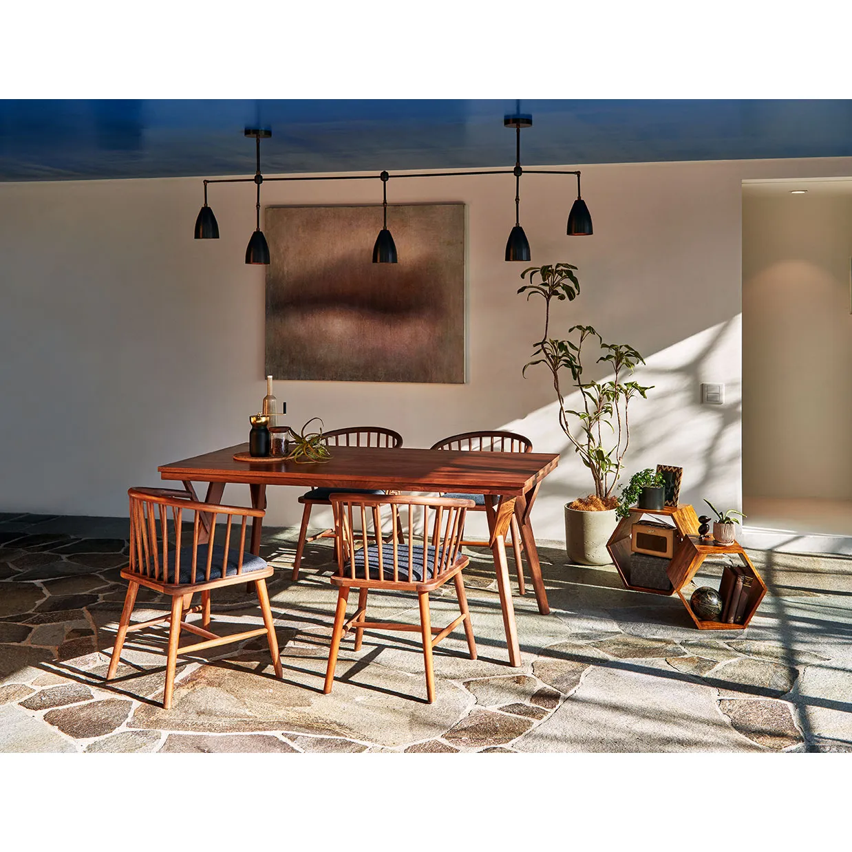 テーブルMK-Z008 160【送料無料・大型商品】ウォールナット - 5