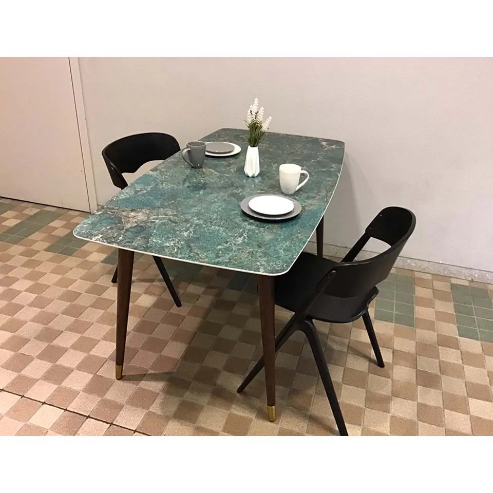 超優秀セラミック素材のダイニングテーブル MK-YBCZ09【送料... - 5