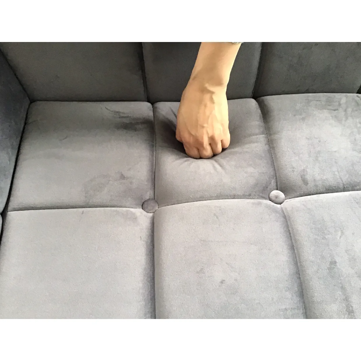 ソファOXFORDグレー - 4