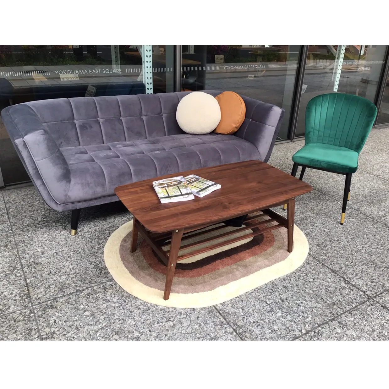 ソファOXFORDグレー - 6