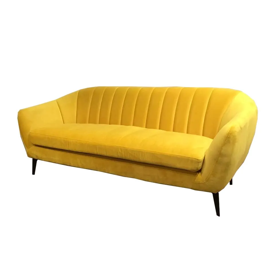 ソファHELSINKIイエロー - 2