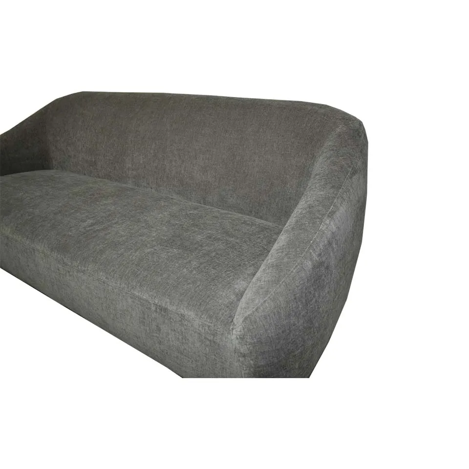 ソファALEXIA 3人掛けNEWグレー - 4