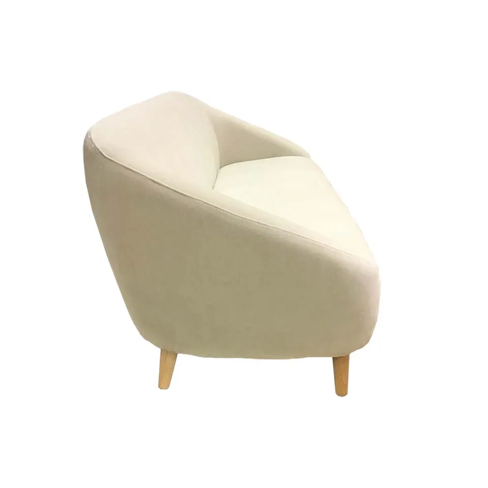 ソファALEXIA 3人掛けアイボリー - 3