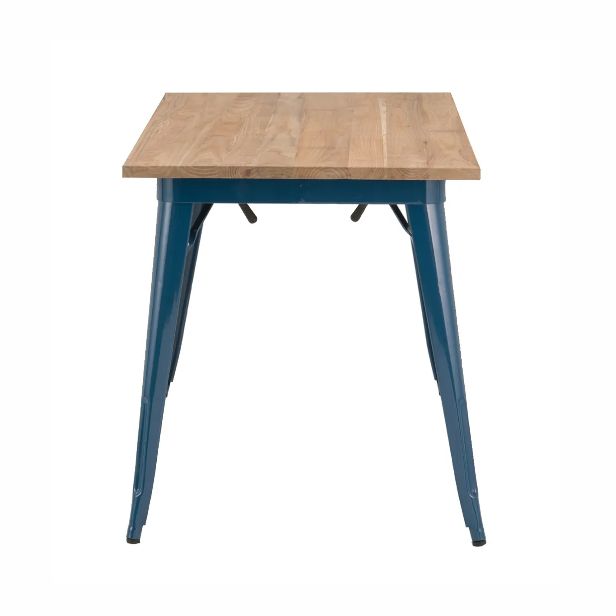テーブルTC140-70Mブルー/ナチュラル - 3