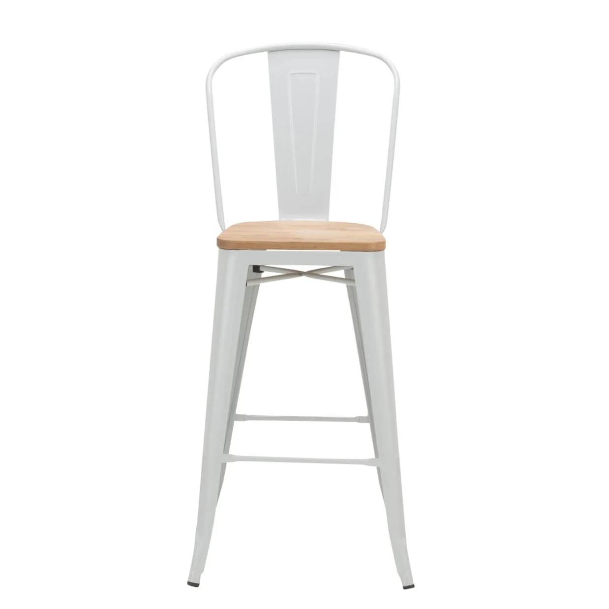 ハイチェアT3513-30GBMグレー/ナチュラル - 2