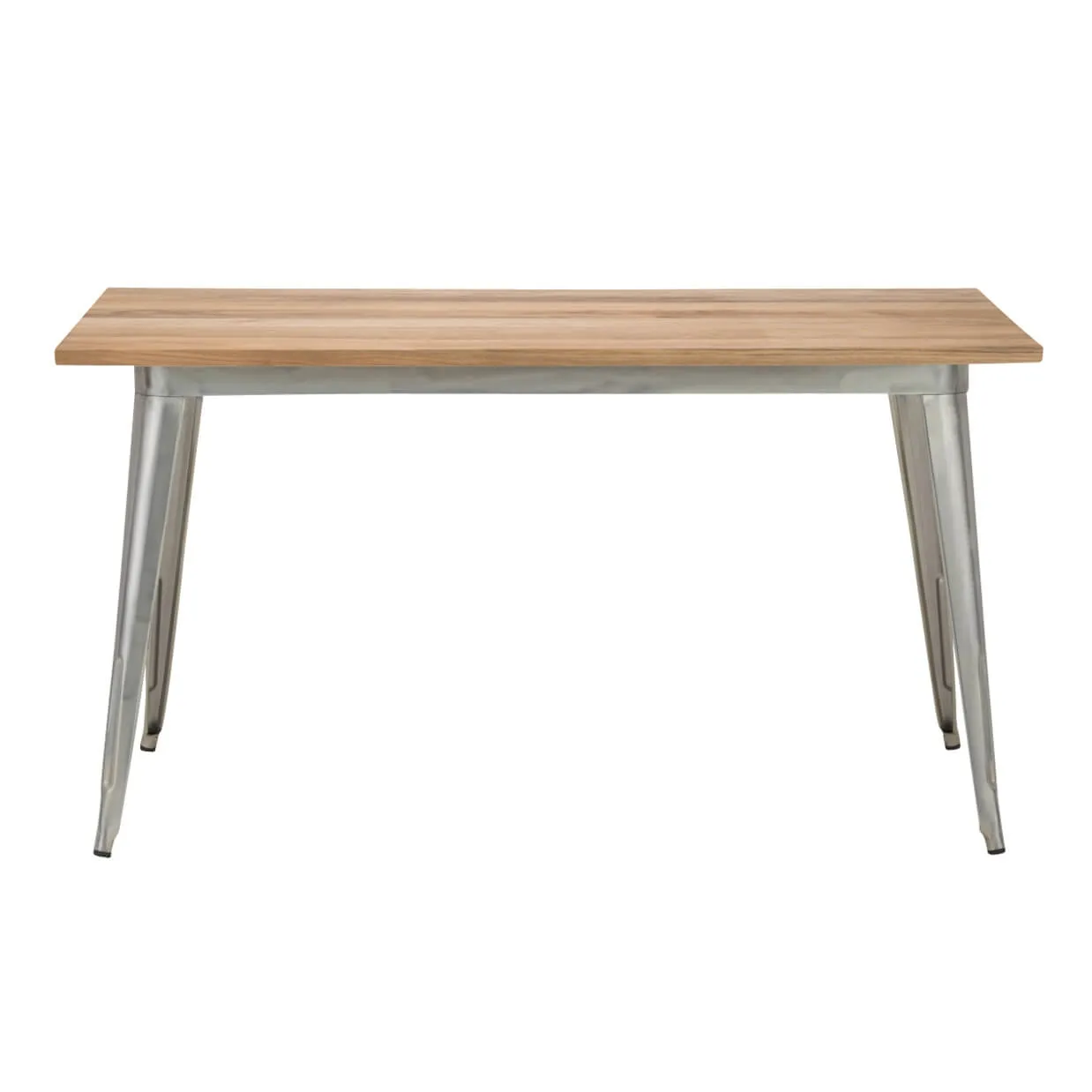 テーブルTC140-70Mガルバナイズド/ナチュラル - 2