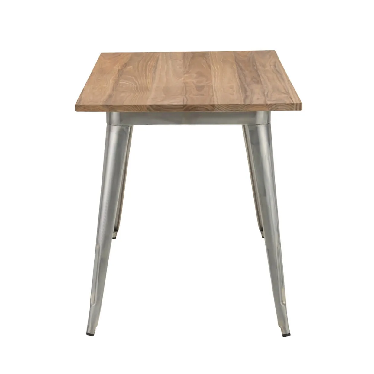 テーブルTC140-70Mガルバナイズド/ナチュラル - 3