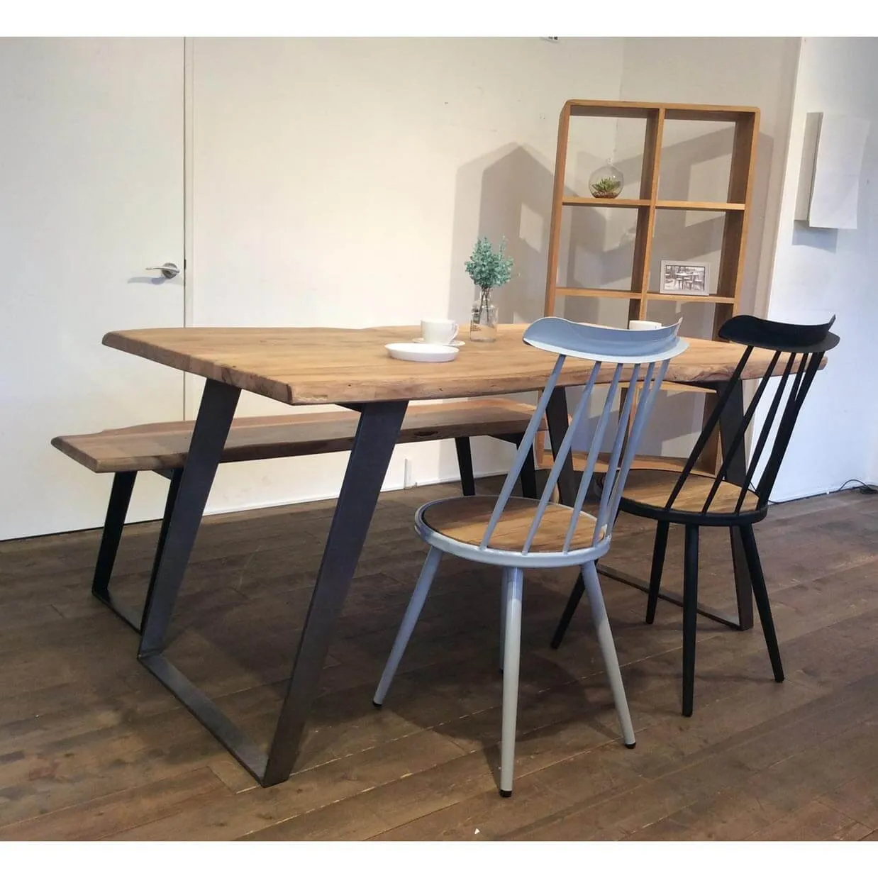 チェアG5041TMグレー/ナチュラル - 5