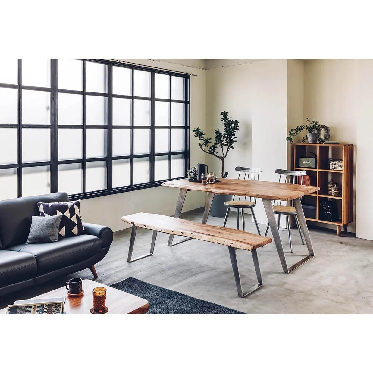 チェアG5041TMガルバナイズド/ナチュラル - 5