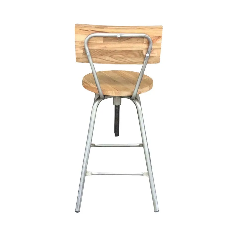 ハイチェアGZ2517-26ガルバナイズド/ナチュラル - 4