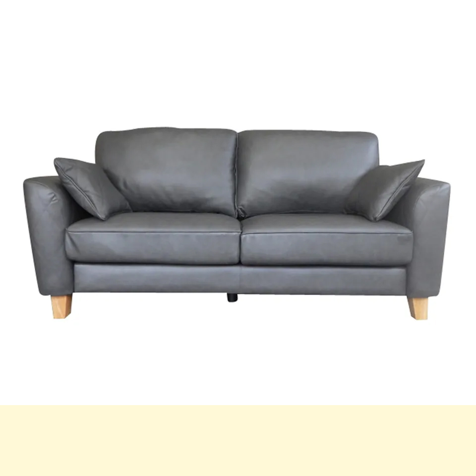 ソファ【本革】S8047ダークグレー