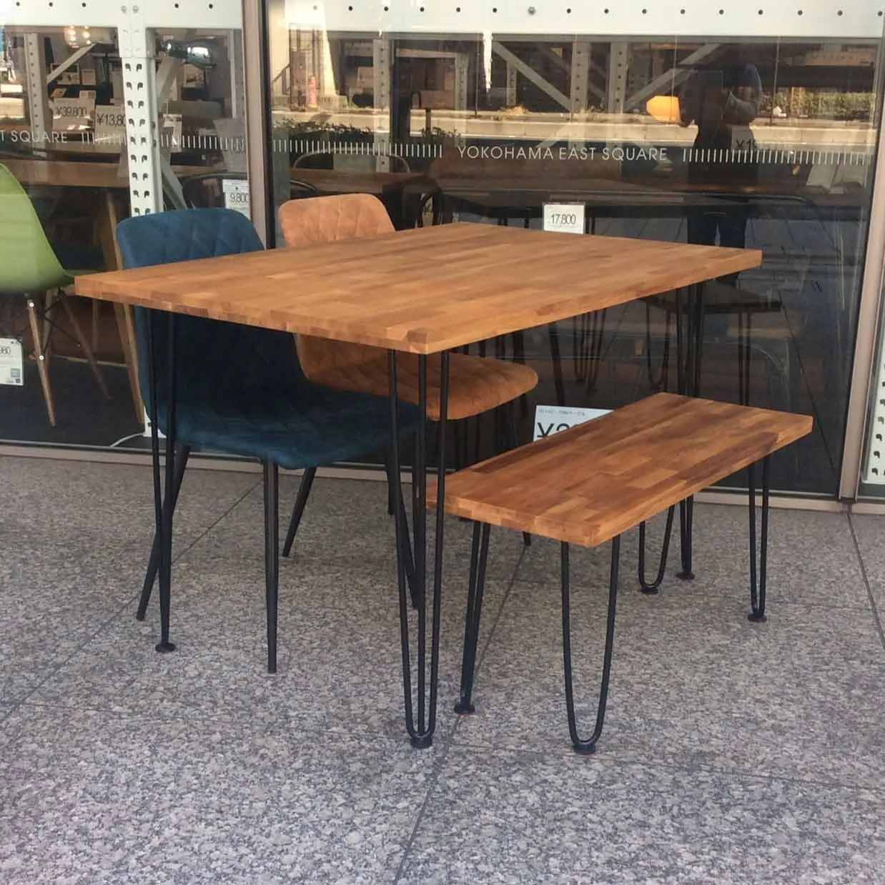 ダイニングテーブルMTZ1280オーク（フィンガージ... - 5