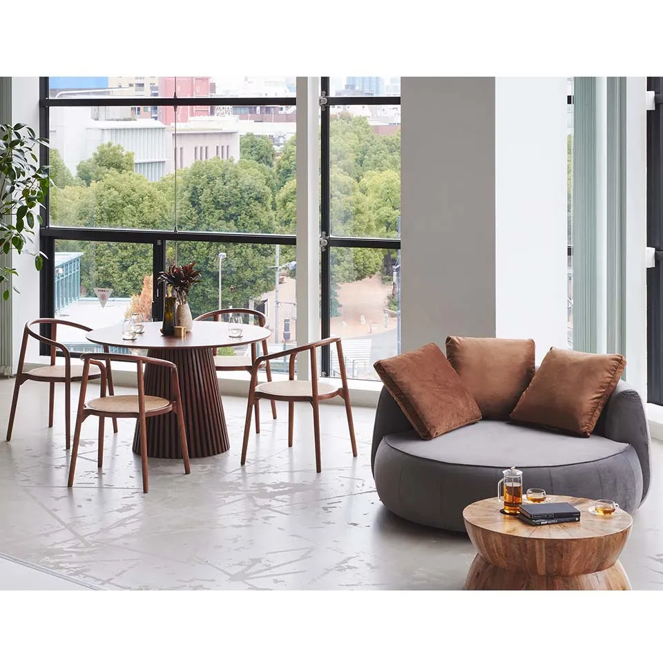 アームチェアXFT005ウォールナット - 7