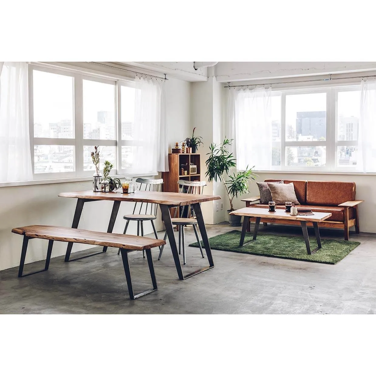 ダイニングテーブルSBL-08【送料無料・大型商品】ナチュラル/... - 6