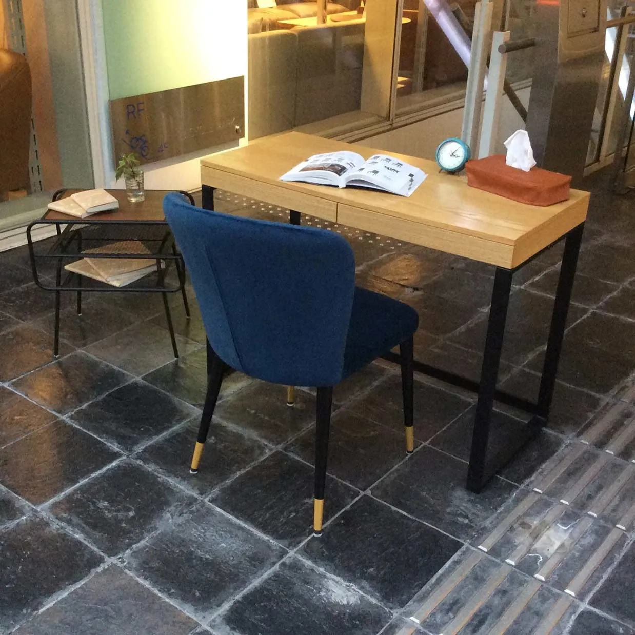 《再入荷》チェアSDR3100ブルー - 5