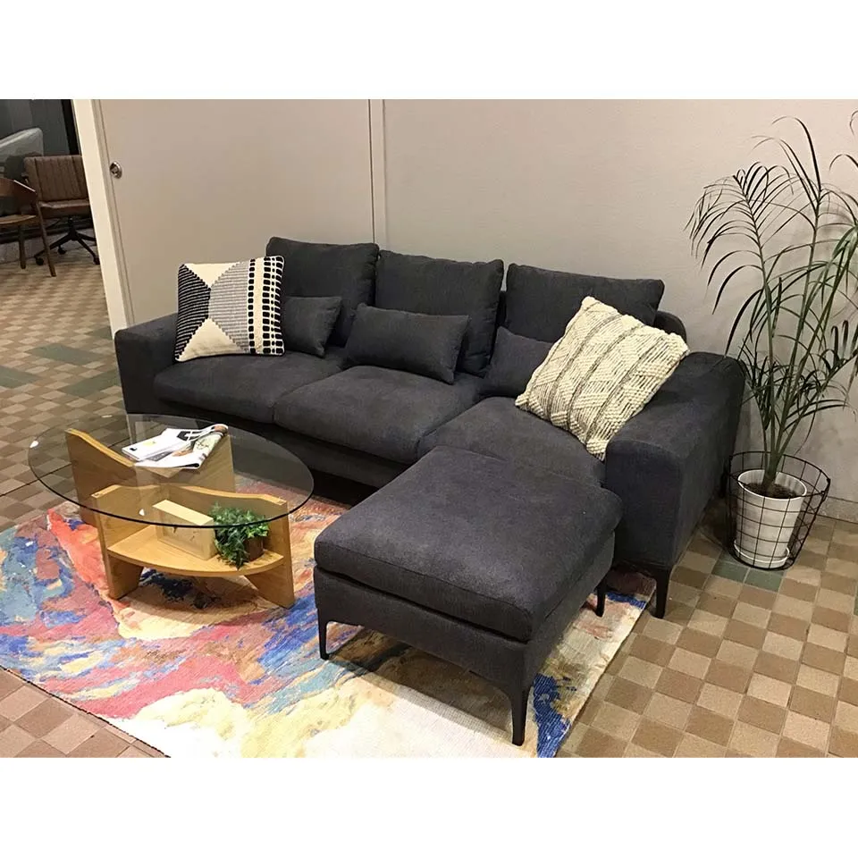 カウチソファCALMグレー - 8