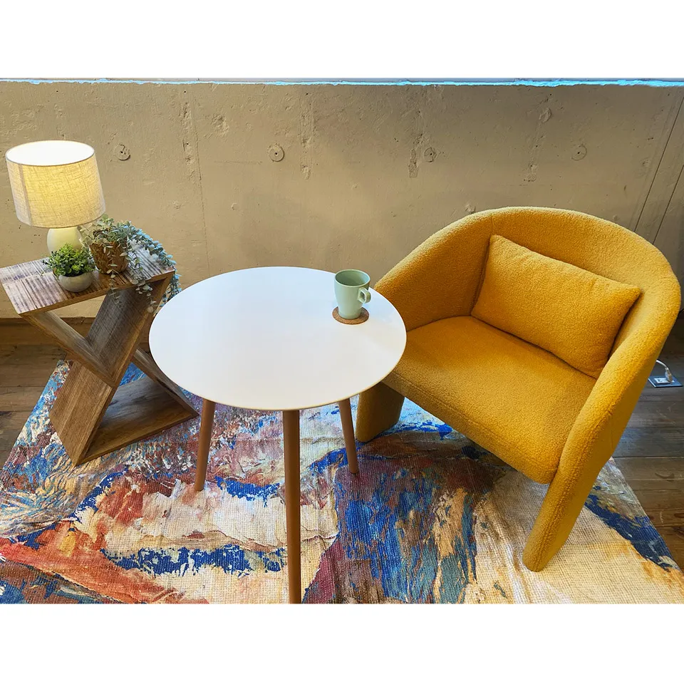 ソファ90-345 1人掛けイエロー - 9