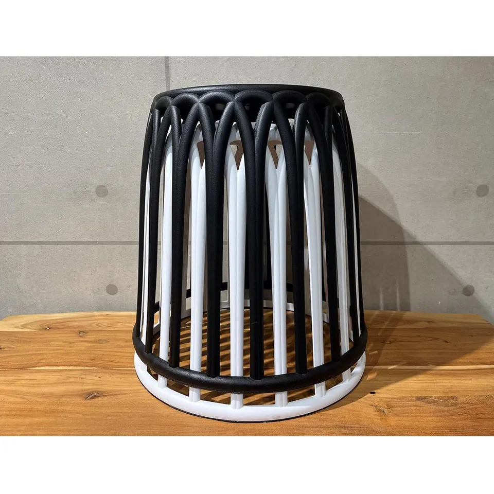 【同色2脚組】スツールC3ブラック - 10