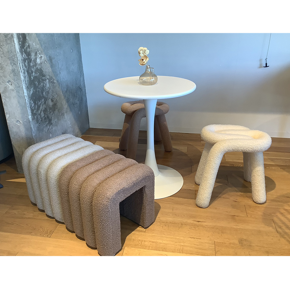 スツールHS-NP18ライトグレー - 8