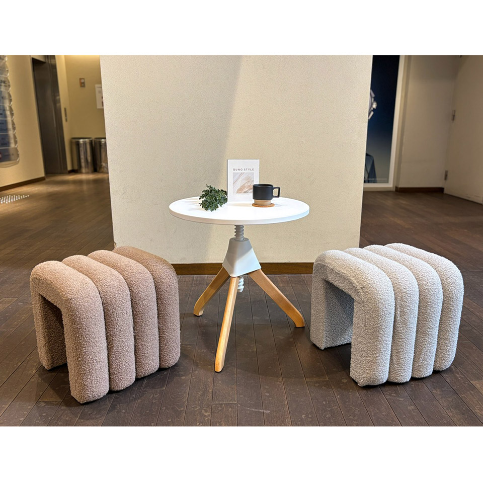 スツールHS-NP18ライトグレー - 12