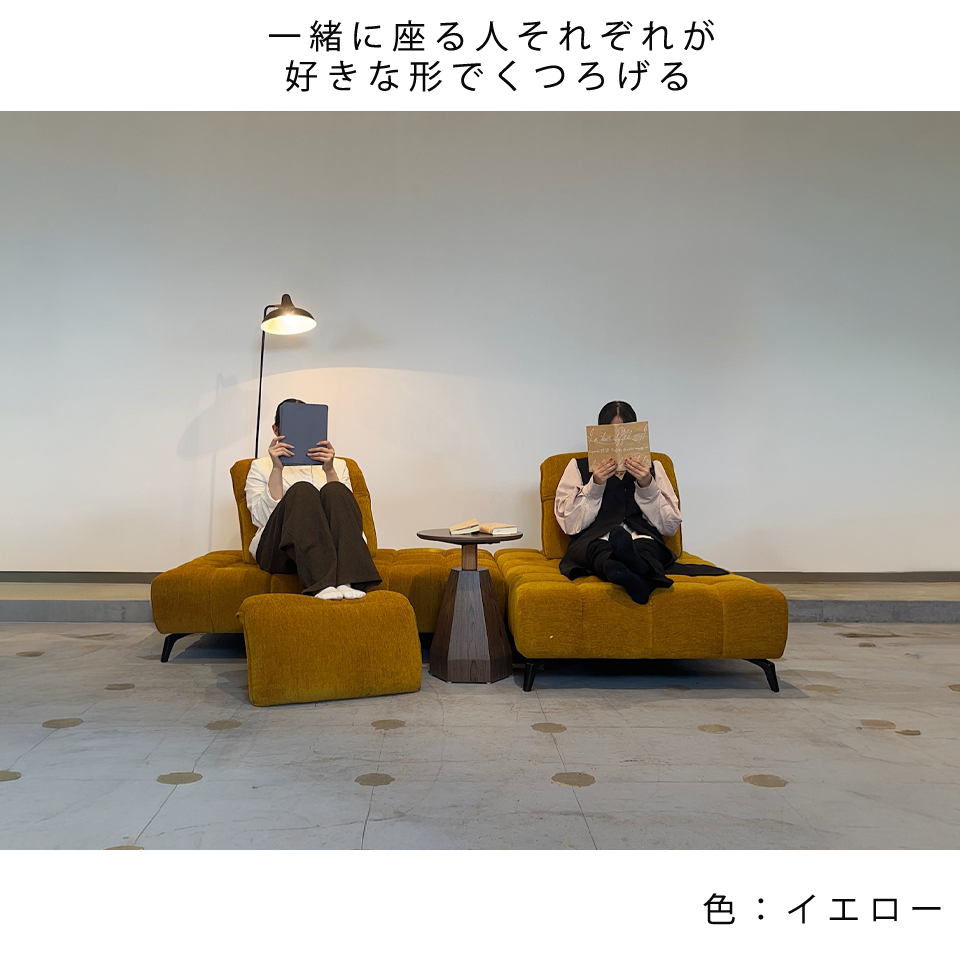 カウチソファYU6607グレー - 10