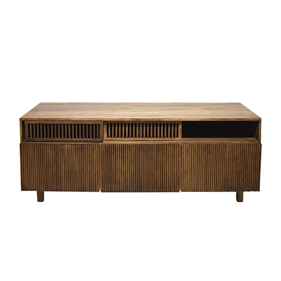 キャビネットMUK003ウォールナット（オーク）