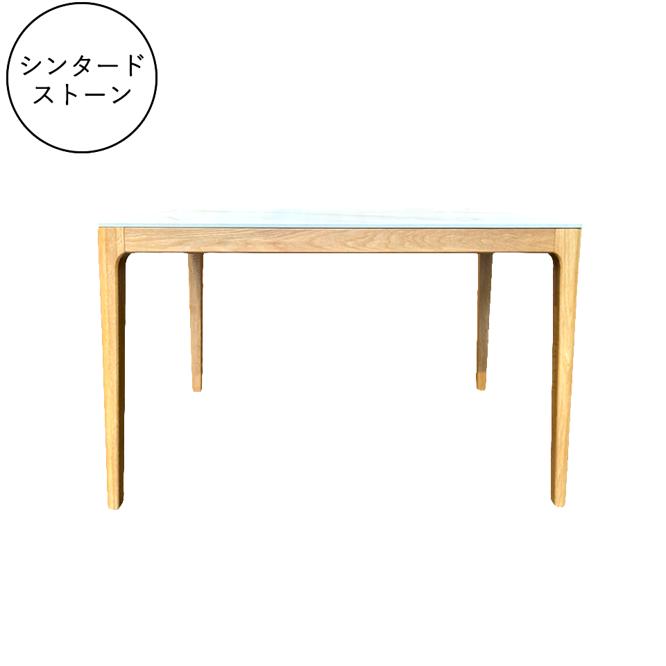 ダイニングテーブルCST-YB302-120ホワイト/オーク