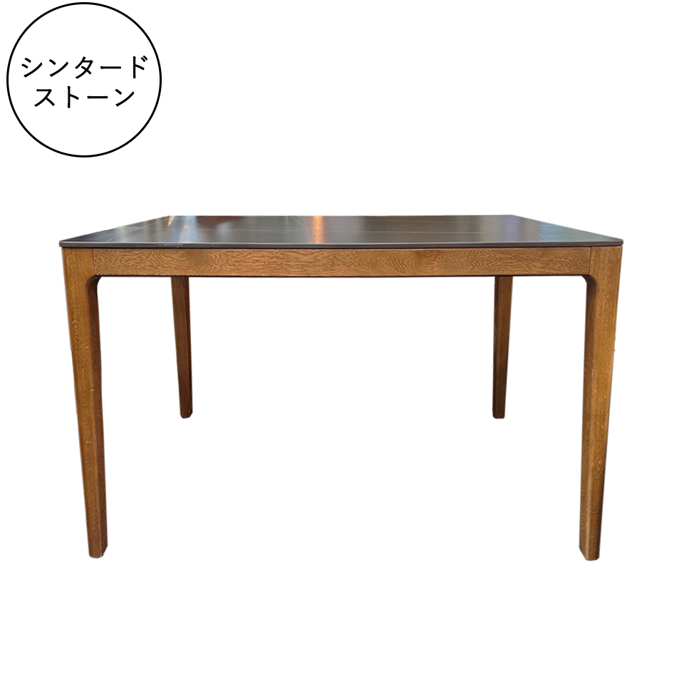 ダイニングテーブルCST-YB302-120ブラック/ウォ...