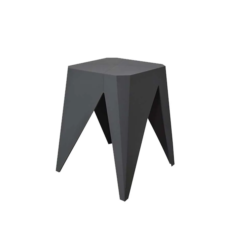 【同色2脚組】スツール1806グレー