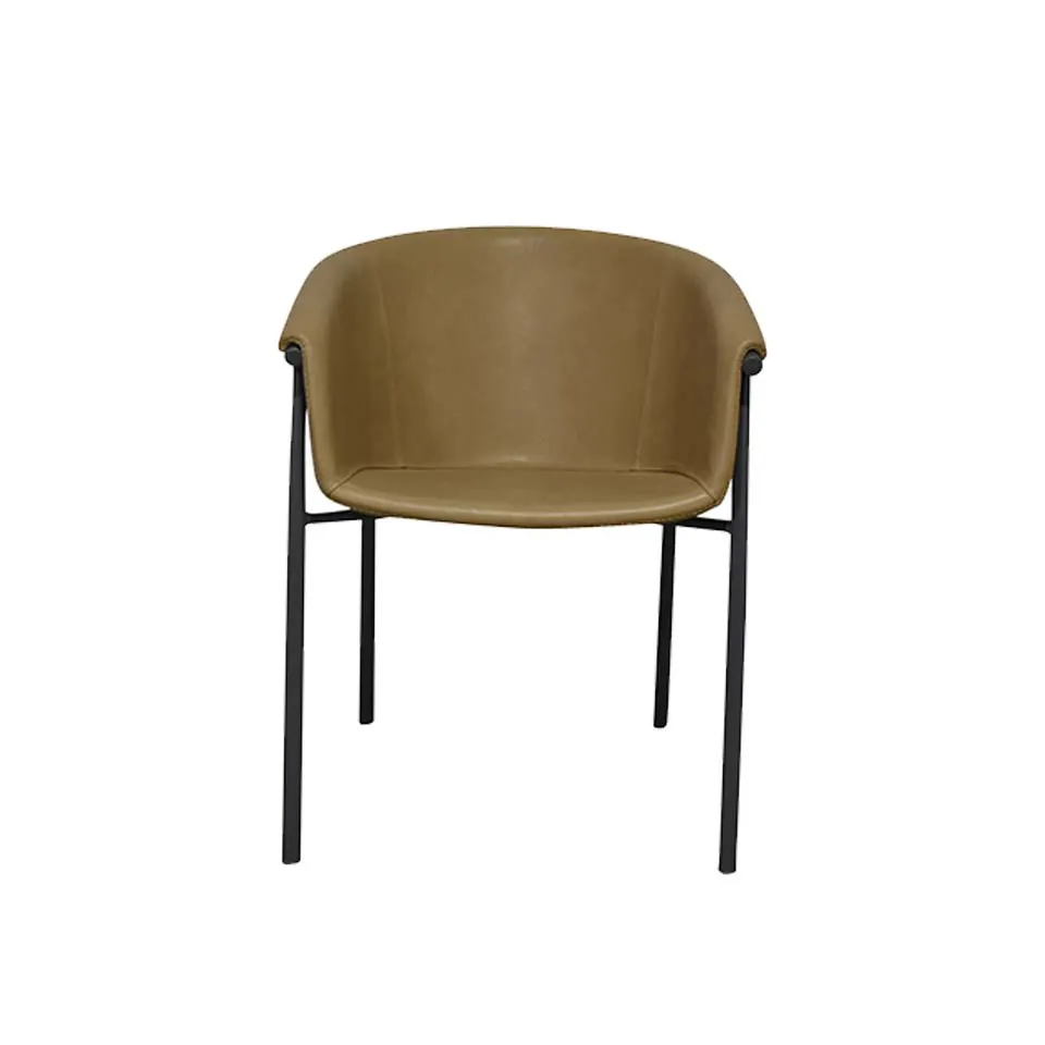 チェアF802-Fライトブラウン