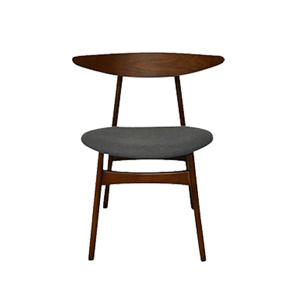 チェアRY54ウォールナット/ダークグレー