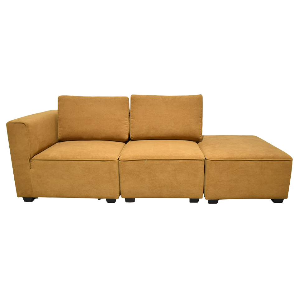 カウチソファS-8508キャメル