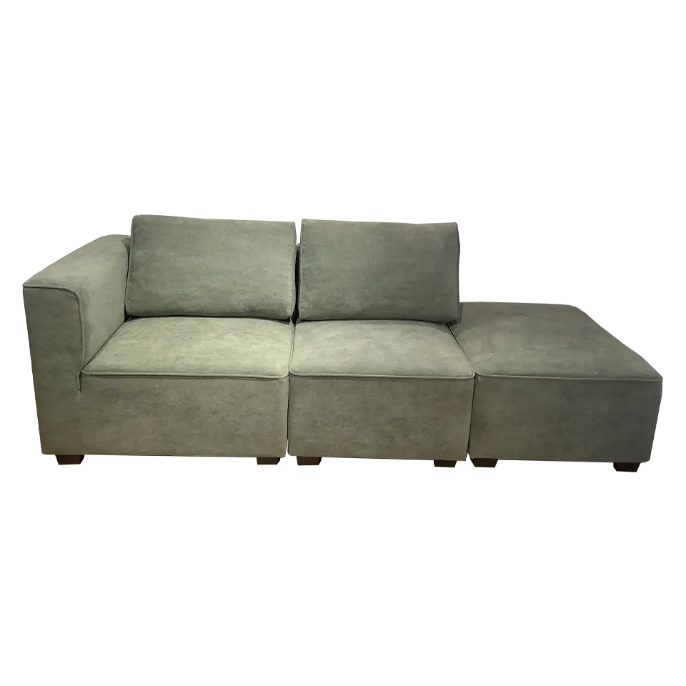 カウチソファS-8508グリーン