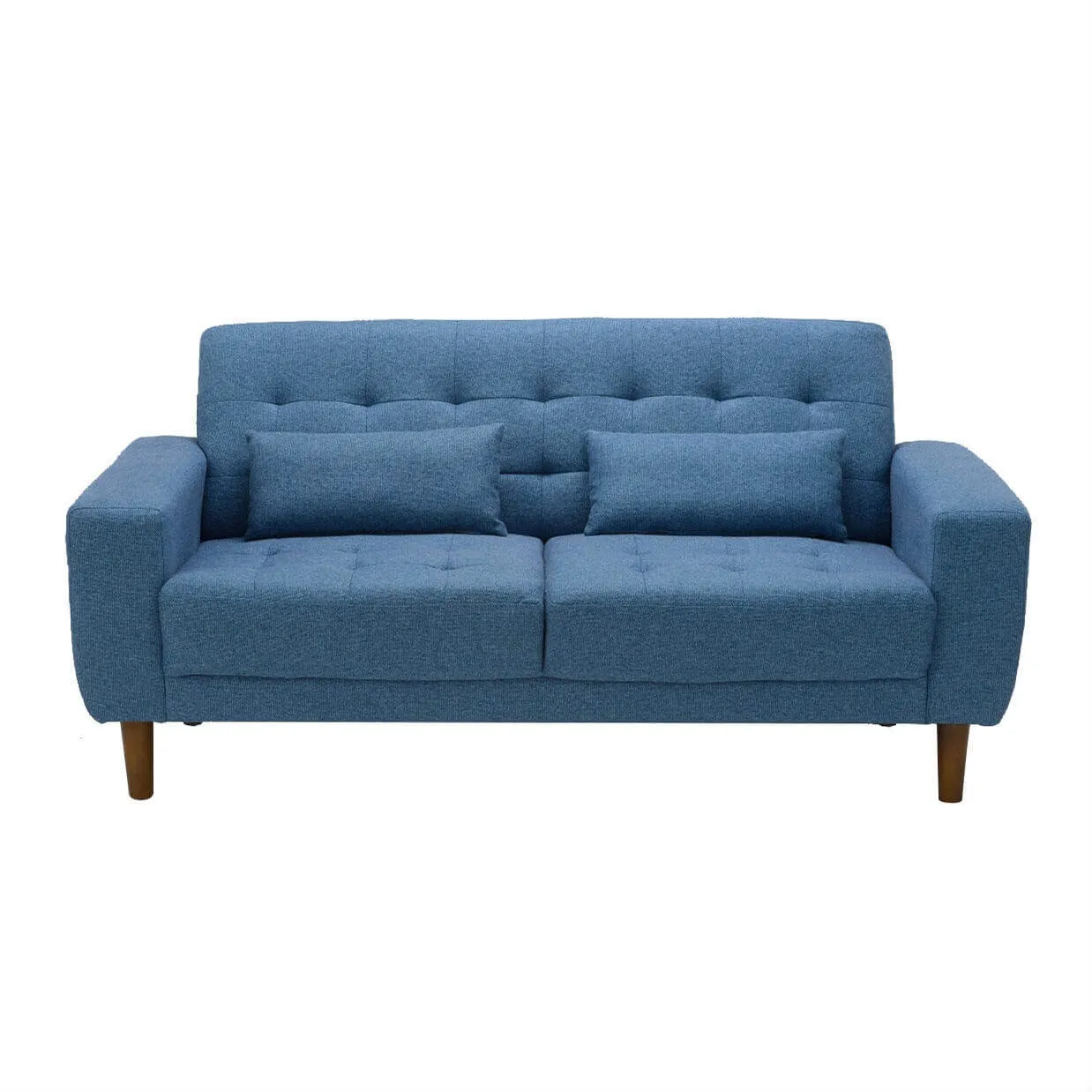 ソファHY7314 2人掛けブルー