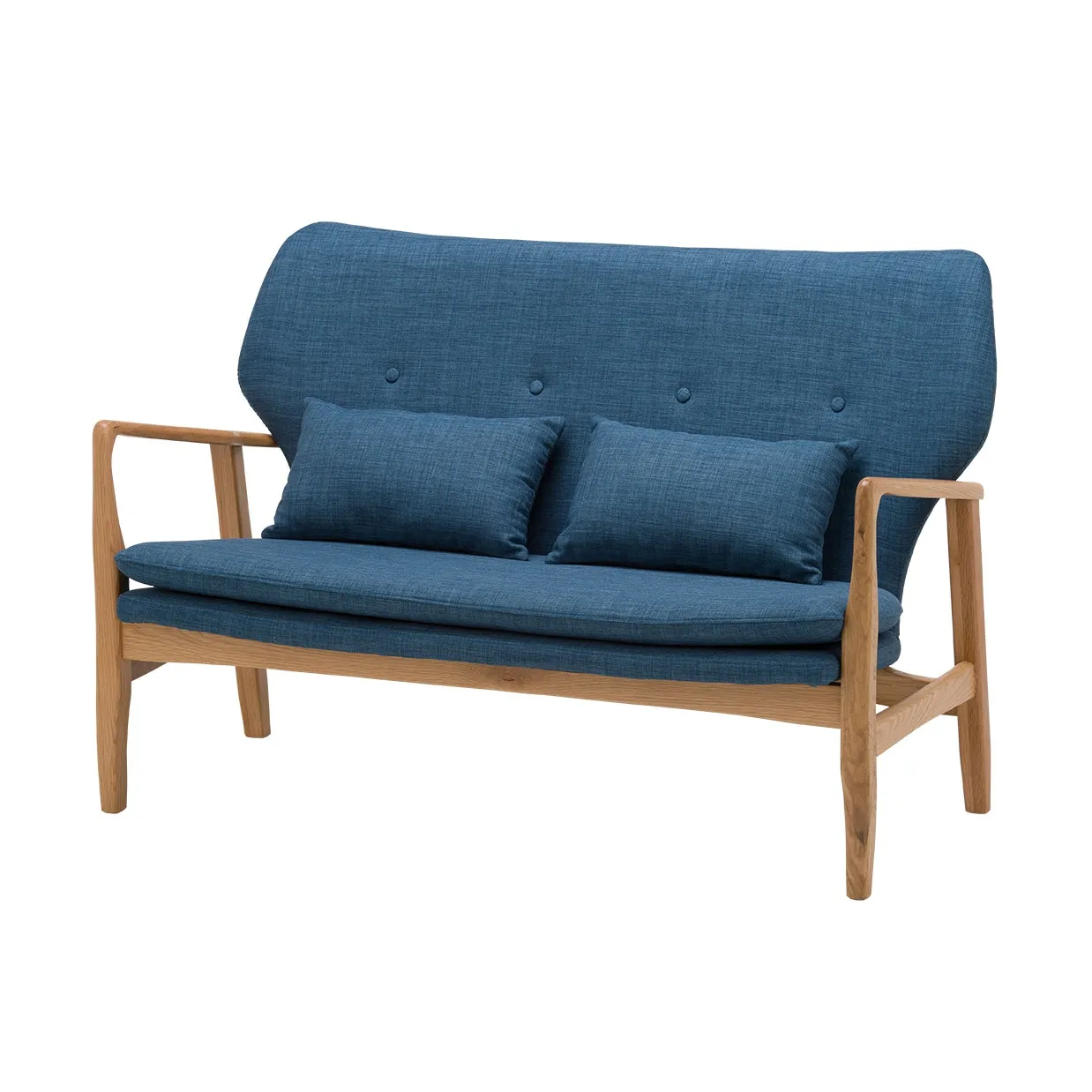 ソファMKDS 2人掛けブルー