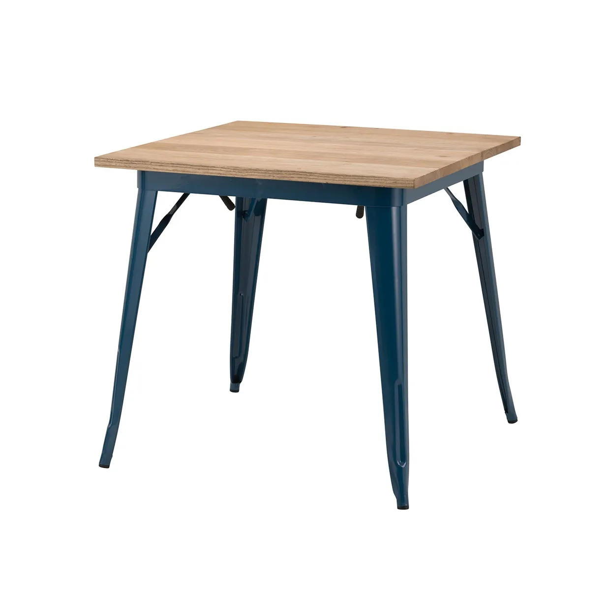 テーブルTC-80MZDブルー/ナチュラル