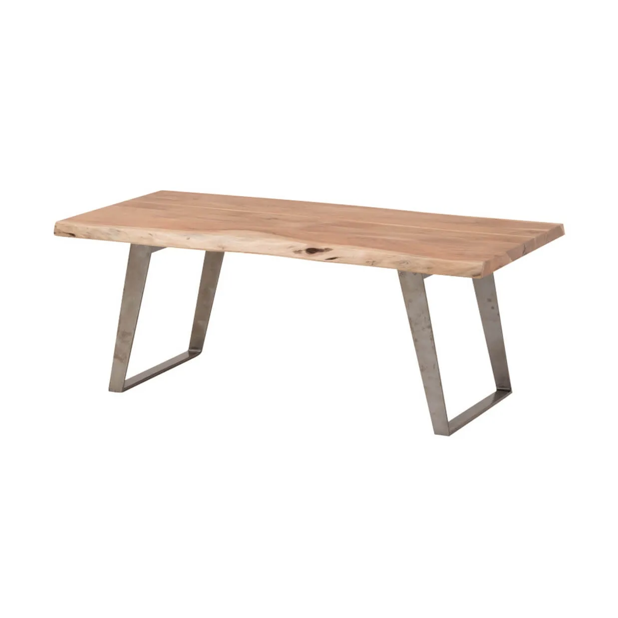 コーヒーテーブルSBL-04ナチュラル/ガルバナイズド