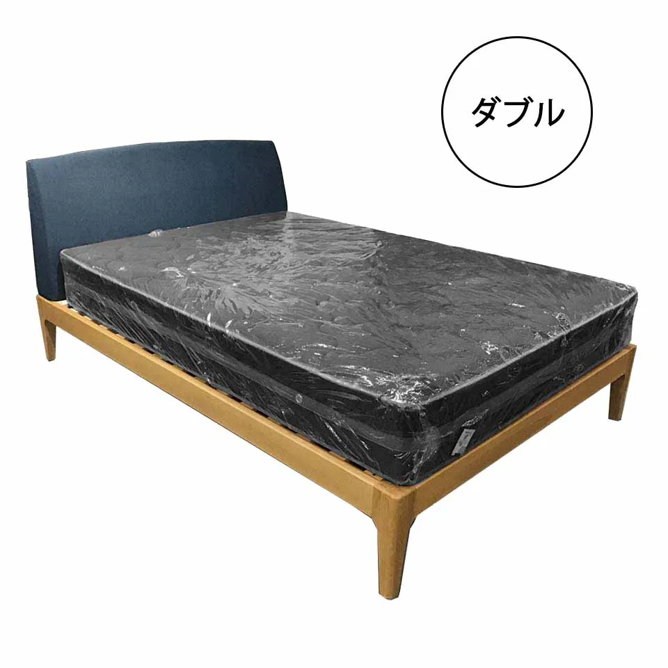 ベッドCNT140【シングルポケットコイルマットレス】【ダブル...